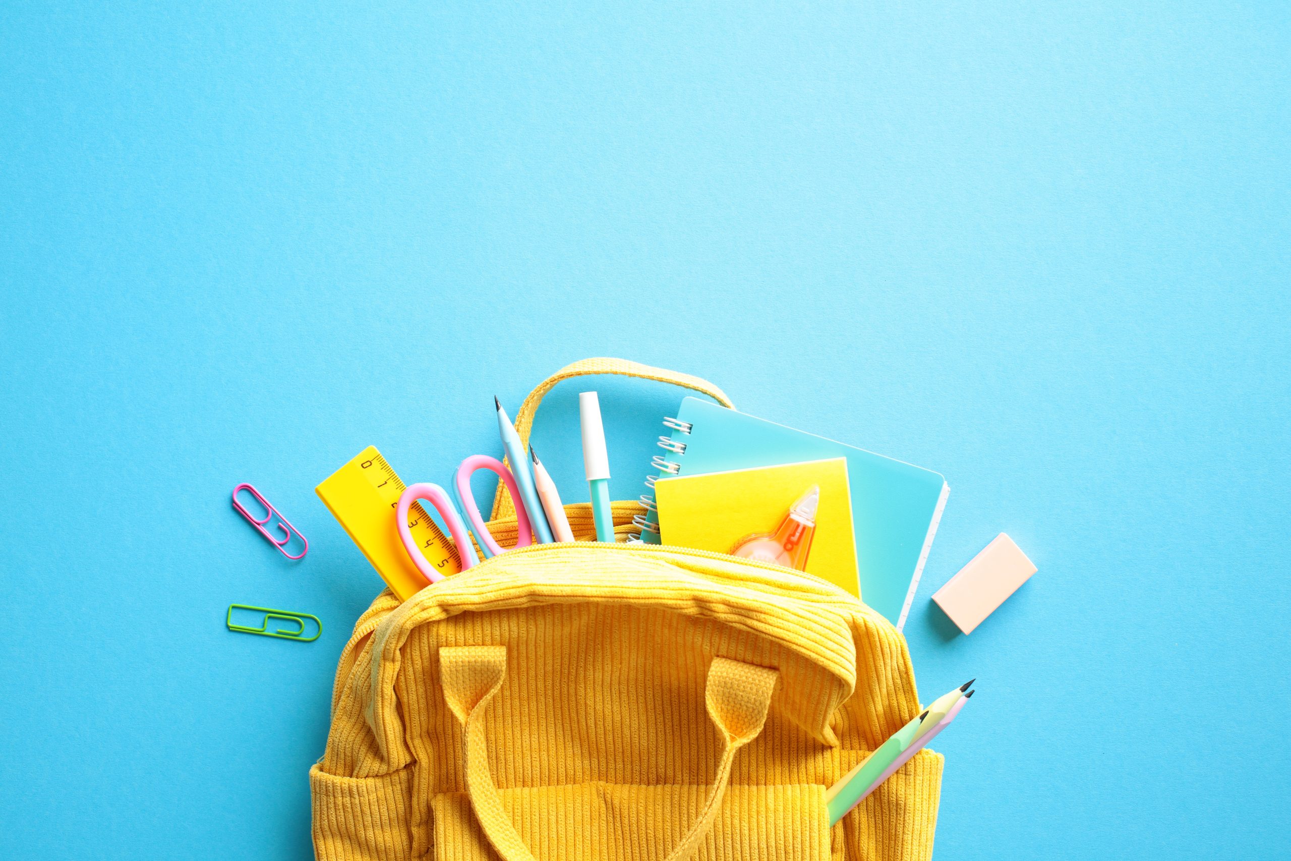 back to school, cleaning